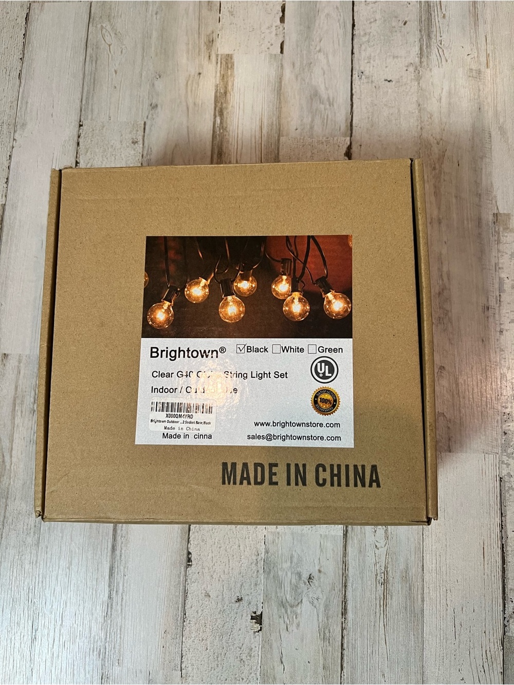 Outdoor String Lights- 29 Ft